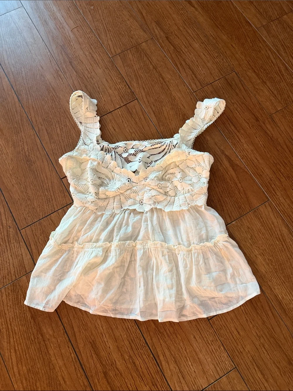 Free People Petal Party Shapeless Cami- size XL